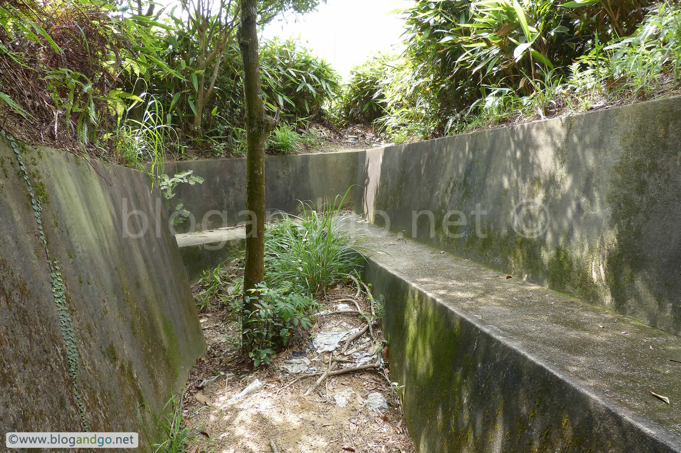 Shing Mun Redoubt - Regent Street Trench